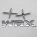 Miniatyrbillede 3 af 5: 1 stk. 3d Metal Wrx Bil Front Grill Emblem Side Skærm Bagagerumsmærke Grill Badge Styling Auto Ac