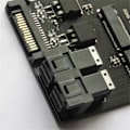 Pikkukuva 2 / 5: 2 Porttia SFF-8643 U.2 - NVMe M.2 NGFF SSD Muunninkorttiadapteri SFF-8643 U.2 - Kaksois-M-Key NVME M2 NGF