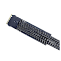 Miniatyrbillede 4 af 5: M.2 til Oculink 4i forlængerkabel til M.2 Mkey NVME til SFF8611 adapterkabel PCIe 4.0 X4 Gen4 Sølv