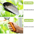 Miniatyrbild 4 av 5: Trädgårdsspade, handspade för trädgårdsarbete, lämplig för jord, kompostflyttning, plantering, omplantering, skopa av djurfoder