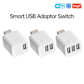Miniatyrbild 2 av 5: Tuya Smart WiFi USB Adapter Switch 5V Mini USB Strömadapter Smart Life Kontroll för Alexa Yandex 1U