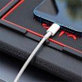 Miniatyrbilde 4 av 5: BAVISS B-58 Bil Dashbord Klebrig Pad 360 Graders Rotasjon Mobiltelefonholder Matte Black