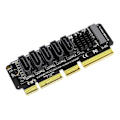 Pikkukuva 1 / 5: PCI-E - SATA -sovitinkortti, 5 porttia PCI-E X4 PCI-E X8 PCI-E X16 -tuelle /Windows7/8/10 Multi-Sys