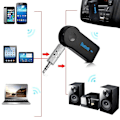 Miniatyrbillede 2 af 5: Trådløs Bluetooth 3.5mm AUX Audio Stereo Musik Hjemme Bil Receiver Adapter