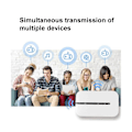 Miniatyrbillede 1 af 5: 4G Pocket MiFi WiFi Router 150Mbps WiFi Modem Bil Mobil Wifi Trådløs Hotspot med Simkort Slot P