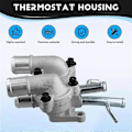 Miniatyrbillede 5 af 5: Termostathus Kølevæske Temperatur Kontrol Assy til Accent Matrix Cerato 25600-26160
