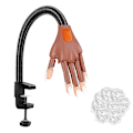 Miniatyrbillede 4 af 4: 200 stk. Negle Display Manicure Forsyning Til Fleksibel Negletræning