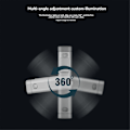 Miniatyrbillede 5 af 5: Genopladelig projektør til Mini 4 Pro drone LED natflyvning signallys til Mini 4 Pro tilbehør