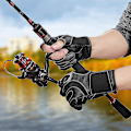 Miniatyrbillede 5 af 5: Fiskehandsker - Koldt Vintervejr Herre- og Damefiske S-xl Black L