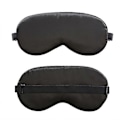 Miniatyrbild 1 av 5: Sovmask, Justerbar Ögonmask i Siden för Sömn, Resor, Flygplan (2-pack Svart)