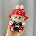 Miniatyrbild 1 av 5: Original Andra Generationens Labubu Monster Have A Seat Serie Söt Docka Kläderleksak Ornament Endast Kläder Söt Dockleksak Present[jkw] 25