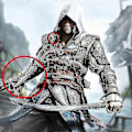 Miniatyrbillede 3 af 5: Assassin's Creed 4 Pirat Skjult Klinge Pil Med Æske - YX