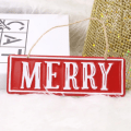 Miniatyrbild 1 av 5: Kreativ Julskylt i Järn Kan Hängas DIY Jul Välkomstkort Fönsterdekorationer God Jul Metall Dekor Skylt Plakett D 1pc