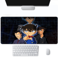 Miniatyrbillede 1 af 5: Anime Detektiv Conan Spillemåtte Tilbehør Gamer Fuld Gummi Musemåtte Tæppe 2mm Tyk Tastatur Skrivebordsunderlag A20 300x600x2mm