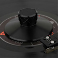 Miniatyrbilde 5 av 5: Vinyl Platespiller Vekt Metall Disk Stabilisator Vibrasjonsdemper Plateklemme Platespillere Svart