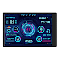 Miniatyrbillede 3 af 5: Computerskærm til Mini ITX Kabinet 3.5 Tommer IPS TYPE-C Sekundær Skærm CPU GPU RAM HDD USB Display