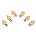 Miniatyrbillede 1 af 4: 3D Printer Messing Dyser Kompatible Med De Fleste 3D Printere (6 stk., Guld)