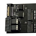 Pikkukuva 5 / 5: 2 Porttia SFF-8643 U.2 - NVMe M.2 NGFF SSD Muunninkorttiadapteri SFF-8643 U.2 - Kaksois-M-Key NVME M2 NGF