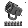 Miniatyrbilde 5 av 5: 24 Mønstre Utendørs Juleprojektor 8w Led Laserprojeksjonslys UK PLUG