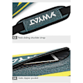 Miniatyrbild 5 av 5: Badmintonväska Utomhussport Träning Fitness Racketväskor Kapacitet Vattentät Badmintonracketväska