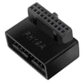 PH19A USB 3.0 Intern Header USB3.0 19/20P Sockel 90 Graders Adapter Konverter för Datormoderkort