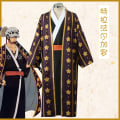 Miniatyrbild 1 av 4: One Piece Filmen Trafalgar Law Yukata Kimono Kostym Cos Kostym Halloween Kostym full set L