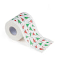 Miniatyrbild 3 av 5: Julpappersmönster Toalettpapper Santa Julgran Tryckt Papper