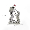 Miniatyrbilde 1 av 5: Julepynt Anheng Hengende Metall Ornamenter Julenissen Snøfnugg Juletre Snømann Dyr Krans Juleutstyr style 5