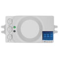 Miniatyrbillede 4 af 5: 3X 5.8GHz HF System LED Mikrobølge 360 Graders Bevægelsessensor Lyskontakt Kropsbevægelsesdetektor, Hvid