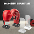 Miniatyrbillede 2 af 5: Opbevaringsholder til boksehandsker 2 stk. Akryl Vertikal Display Stand Nem Stand