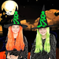 Miniatyrbillede 2 af 5: Heksehat Duo: Halloween Magi til Kvinder og Teenagere