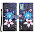 Miniatyrbillede 1 af 5: Kompatibel med Nokia C12 4G / C12 Pro / C12 Plus Stand Læder Wallet Case 3D Mønster Print Telefon Cover