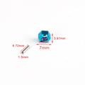 Miniatyrbillede 2 af 5: 8X A949-11 Aluminium Hexagon Hjul Hex Mount Hub Pins 7mm Opgraderingsdele til 1/18 A949 A959 A969 A979