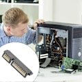 Miniatyrbillede 4 af 5: E5420 Drev Interposer Adapter Konnektor SATA
