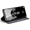 Miniatyrbillede 3 af 5: AUTSPACE A01 Serie Kompatibel Med Samsung Galaxy A52 4G/5G/A52s 5G PU Læder Etui RFID Wallet Flip Stand Cover Black
