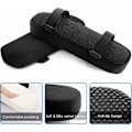 Miniatyrbillede 4 af 5: Stol Armlæns Pude, 2 Stk Sæt Ergonomisk Kontor Skrivebord Høj Densitet Memory Skum Blød Albue Pude, Til Underarms Dekompression, Cushion Universe