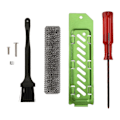 Miniatyrbild 2 av 5: För Slim SSD Kylfläns Dammskydd M.2 SSD Förlängningsplats Radiator Värmeavledningslösning Andningsbar