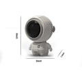 Miniatyrbild 3 av 5: Astronautfläkt, Portabel Mini Halsbandsfri Bladlös Tyst Turbofläkt, USB Uppladdningsbart Litiumbatteri, 360 Justerbart Luftutsläpp (Vit Astronautfläkt)