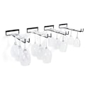 Miniatyrbillede 4 af 5: Hængende Glas Rack - Vinglas Rack med 5 Skinner til 13-18 Glas, 30cm*5cm*2cm