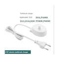 Miniatyrbillede 2 af 5: Erstatnings elektrisk tandbørsteoplader Model 3757 egnet til Braun Oralb D17 Oc18 tandbørsteopladningsholder EU-stik