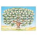 Miniatyrbild 2 av 5: Släktträd att fylla i - Tomt anor-schema 6-generationers ifyllbart släktforskningsschema släktforskningstillbehör