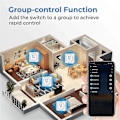 Miniatyrbillede 3 af 5: Smart Switch Modul med WiFi RF433 Fjernbetjening, Mini Afbryderrelæ til Hjemmeautomatisering DIY