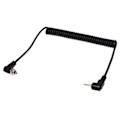 Miniatyrbillede 1 af 5: 2,5 mm til han PC Flash Sync Kabel Skruelås til Trigger Studio Lys