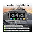 Miniatyrbillede 3 af 5: Bærbar Dash Mount Carplay Skærm 7\" Touch Screen, GPS Navigation, Bluetooth Bil Stereo Radio Boris