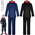 Pikkukuva 5 / 5: Jujutsu Kaisen Cosplay -asu Jujutsu Kaisen Yuji Itadori Nobara Kugisaki Megumi Fushiguro Ryomen Sukuna Kimono -asu peruukit