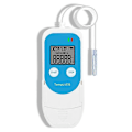 Miniatyrbillede 2 af 5: TempU 07B Temperatur-/fugtighedsrecorder Digital USB-datalogger Termometer Hygrometer til Køleskab