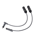 Miniatyrbilde 2 av 5: 2 STK Plugg til RJ45 Adapter for 1200 Mbps IP68 Vanntett Ethernet Skjøtekabel Pluss for Dishy & Rou