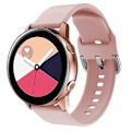 Miniatyrbild 2 av 5: 20mm Fyrkantigt Spänne Silikon Smart Klockarmband Kompatibelt För GarminMove Luxe/Move Style/Move 3 Pink