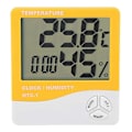 Miniatyrbild 3 av 4: Inomhustermometer med hygrometer och digital LCD-display för hem, kontor, växthus, inomhusträdgård