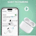 Miniatyrbilde 5 av 5: Enkelt erstatning høyre ørepropp for AirPods 3. generasjon, kun kompatibel med AirPods 3. generasjon modell A2565, venstre øre side trådløs ørepropp, leveres med Magne
